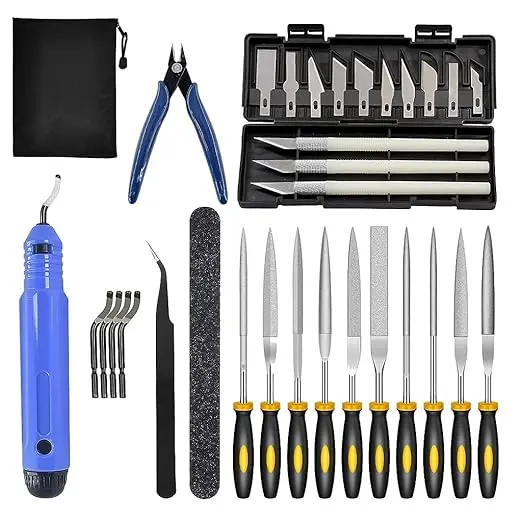 3D Print Tool Kit Accessories 32 Pcs Includes Debur Tool, Cleaning, Finishing And Printing Tool 1