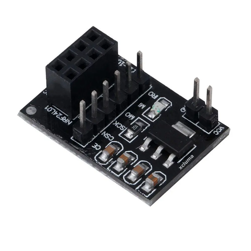 Socket Adapter Board 8 Pin Wireless Transceiver Module Nrf24l01 Wifi Base Board 1