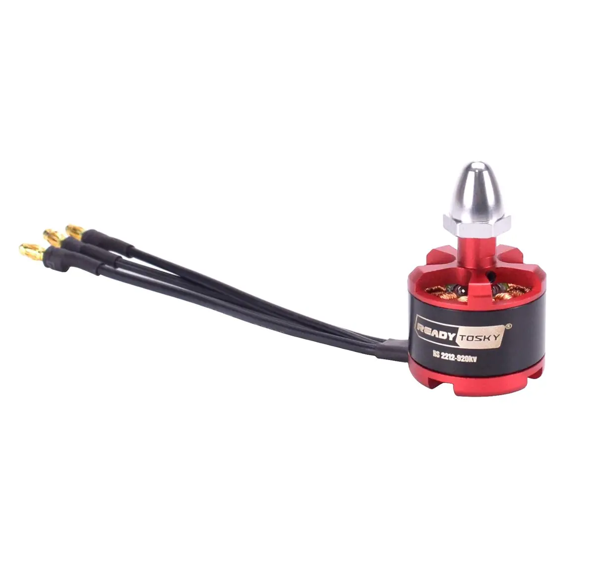 Readytosky Rs 2212 920Kv Brushless Dc Motor For Drone With Silver Cap (Ccw Motor Rotation) 1