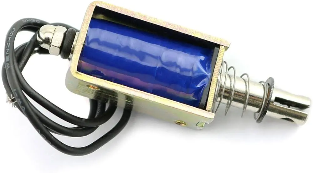 Jf-0730B Dc 12V 1A 10Mm 5N Push-Pull Solenoid Electromagnet 2