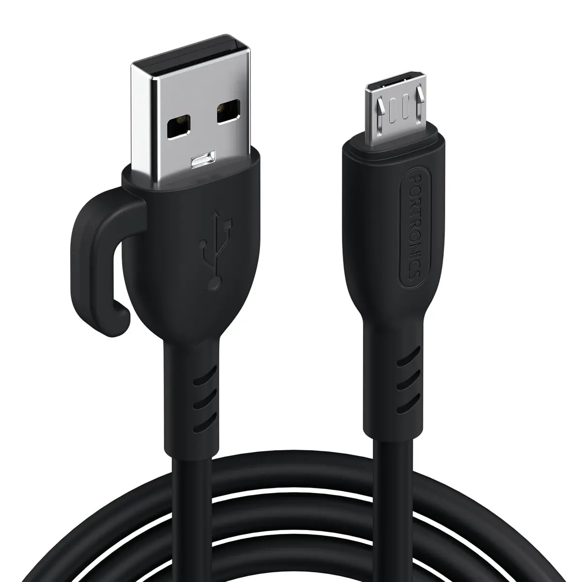 Portronics Por-2885 Konnect Core 3 Usb To Micro Usb Cable 1 M Length (Black) 1