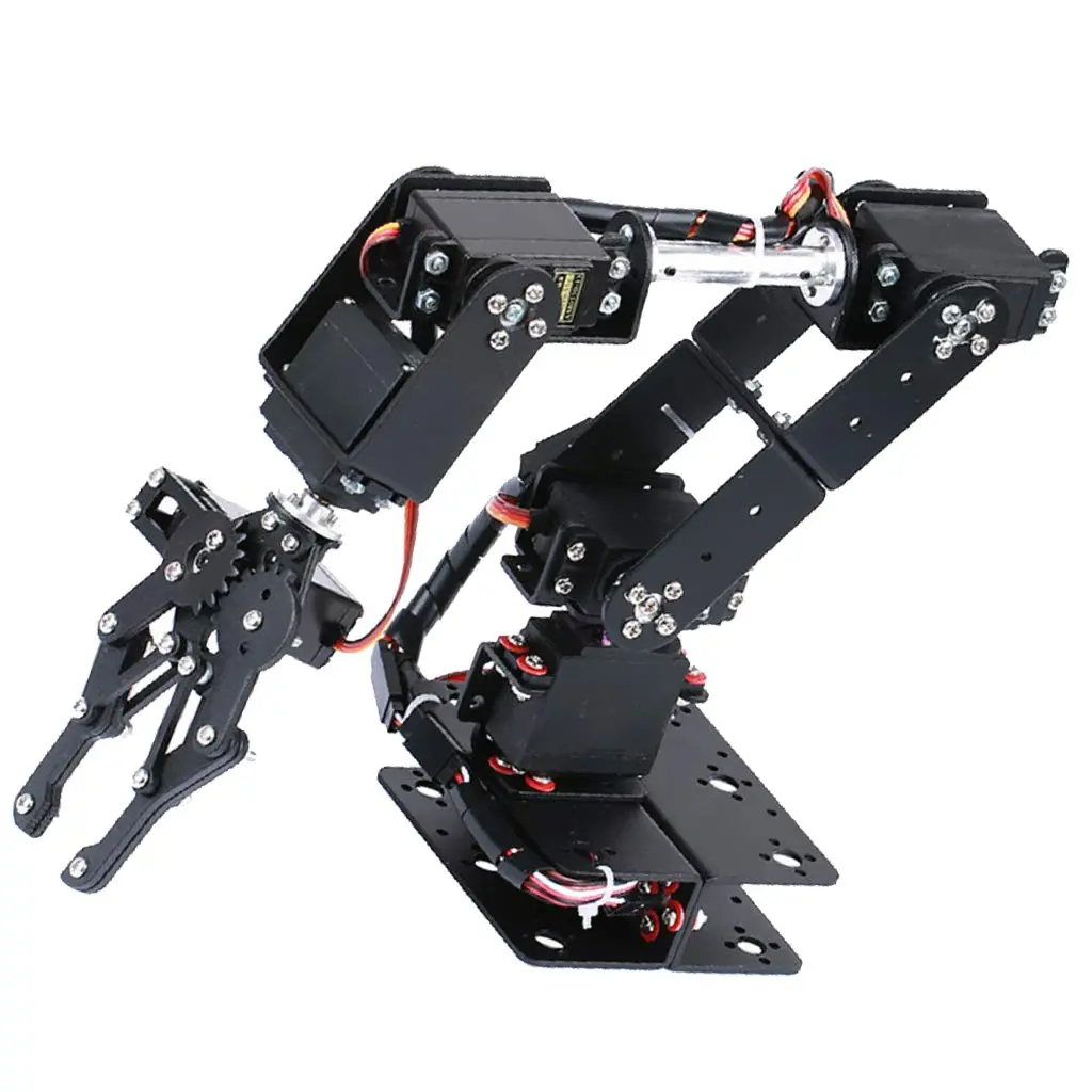 Diy 6Dof Robotic Arm- Full Metal Diy Robotic Arm Kit Without Servos 1