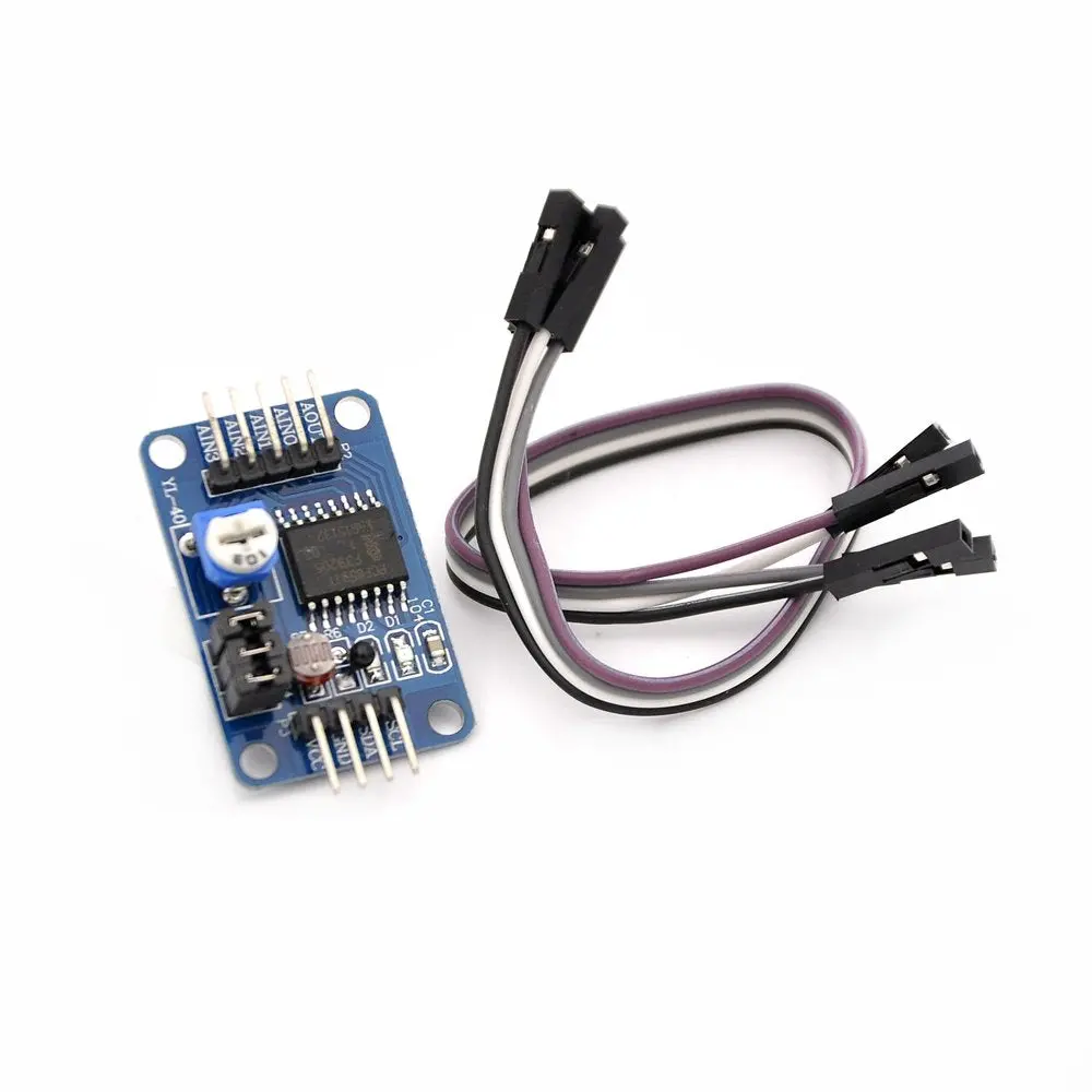 Pcf8591 Module Analog To Digital / Digital-Analog Converter Module With F-F Jumper Wire 1