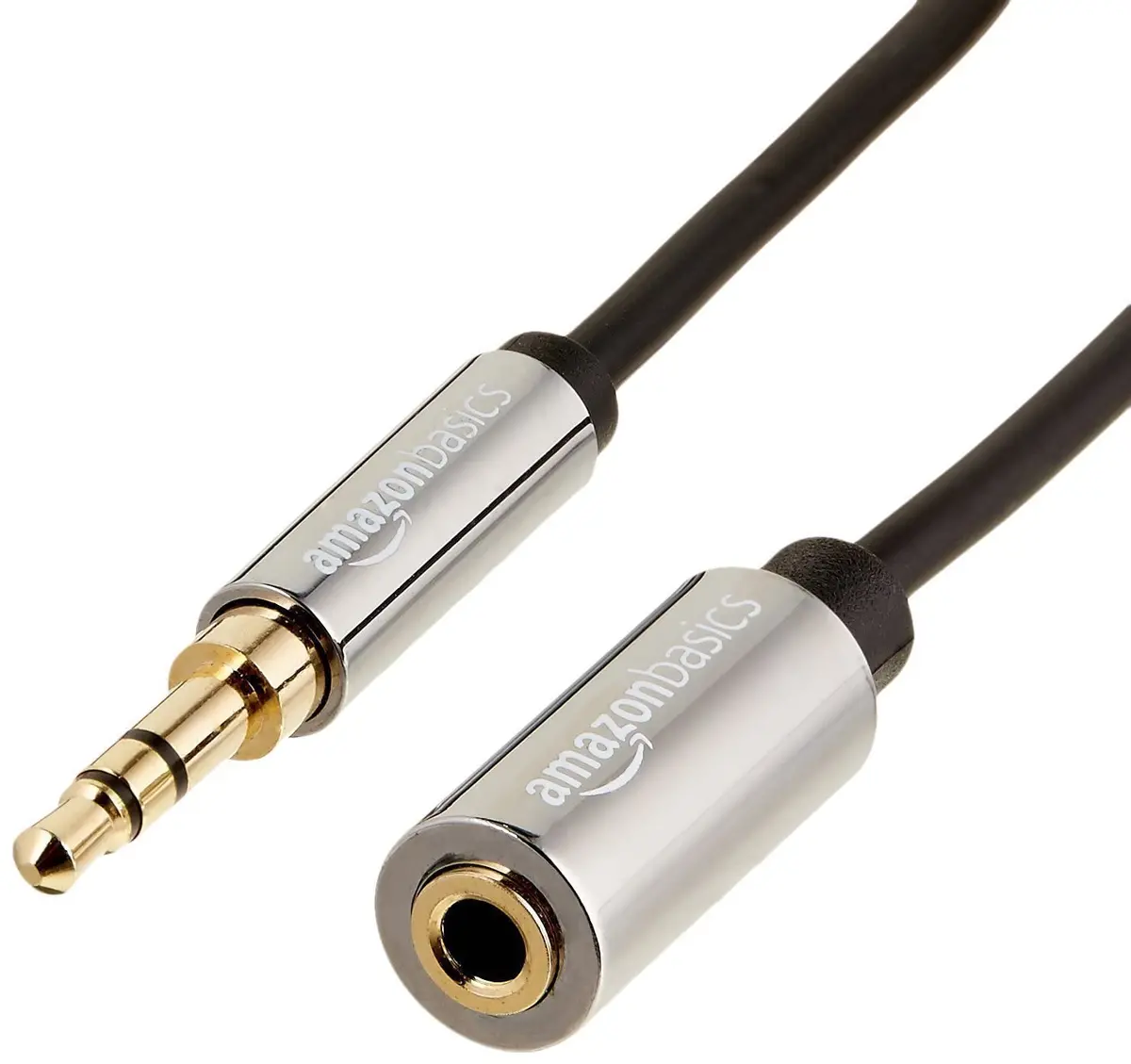 Male To Female Stereo Audio Cable (Aux Extension Cable) With Gold Plated Connectors- 6 Feet (3.5Mm) - Does Not Support Mic 1