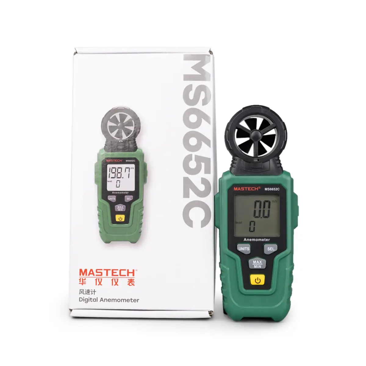 Mastech Ms6652c Digital Anemometer 1