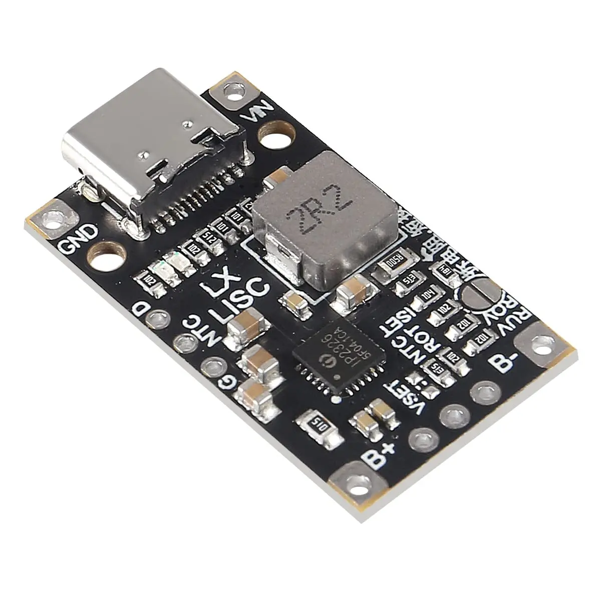 Type-C Usb 2S Bms 15W 8.4V 12.6V 1.5A Lithium Battery Charging Boost Module With Balanced Support Fast Charge With Indicator 1
