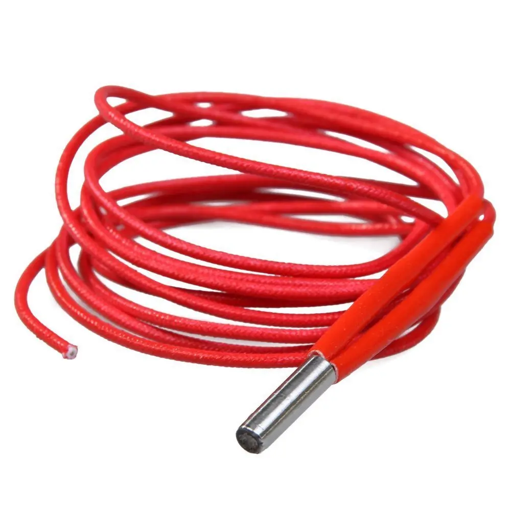 12V 40W Reprap Cartridge Heater Wire 1 Meter Heating Filament 1