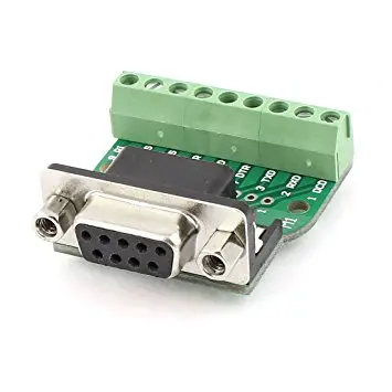 Db9 Female Screw Terminal To Rs232 Rs485 Conversion Board 1