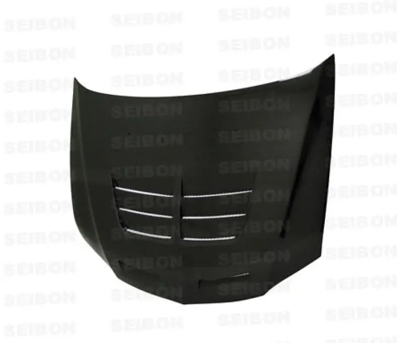 Seibon 03-07 Mitsubishi Evo 8 & 9 Tsii Carbon Fiber Hood 1