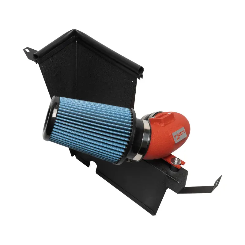 Injen 21-22 Toyota Supra 2.0L 4 Cyl. Sp Short Ram Air Intake System - Wrinkle Red 1