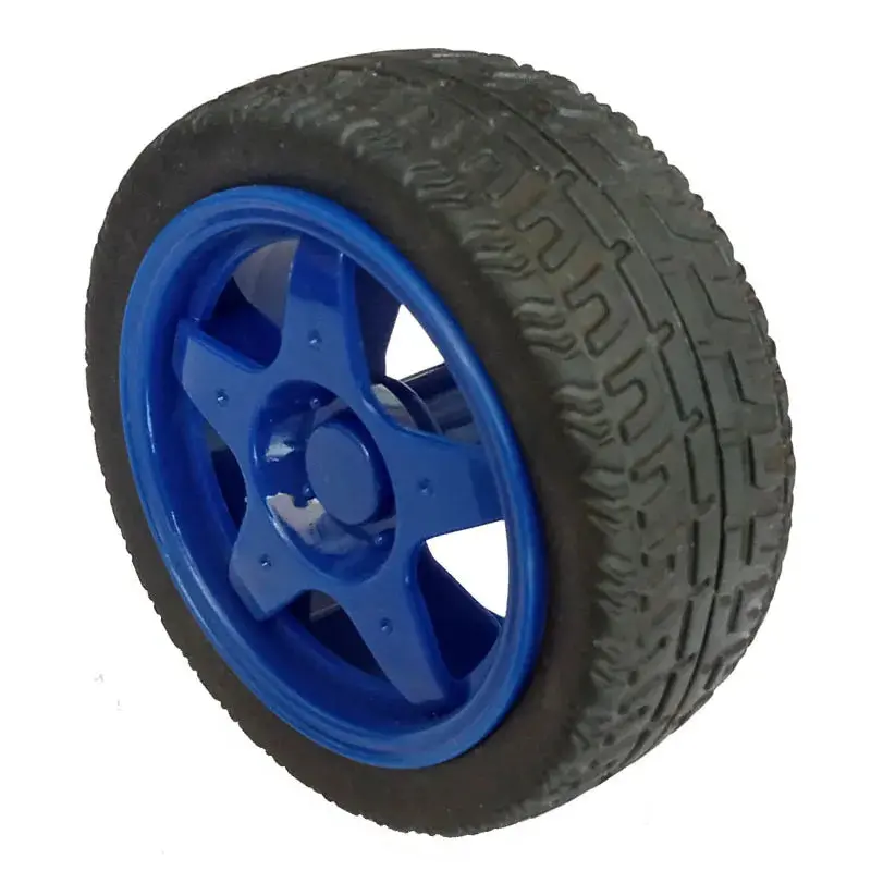 Bo Wheel Blue 65Mm Robot Wheel 1