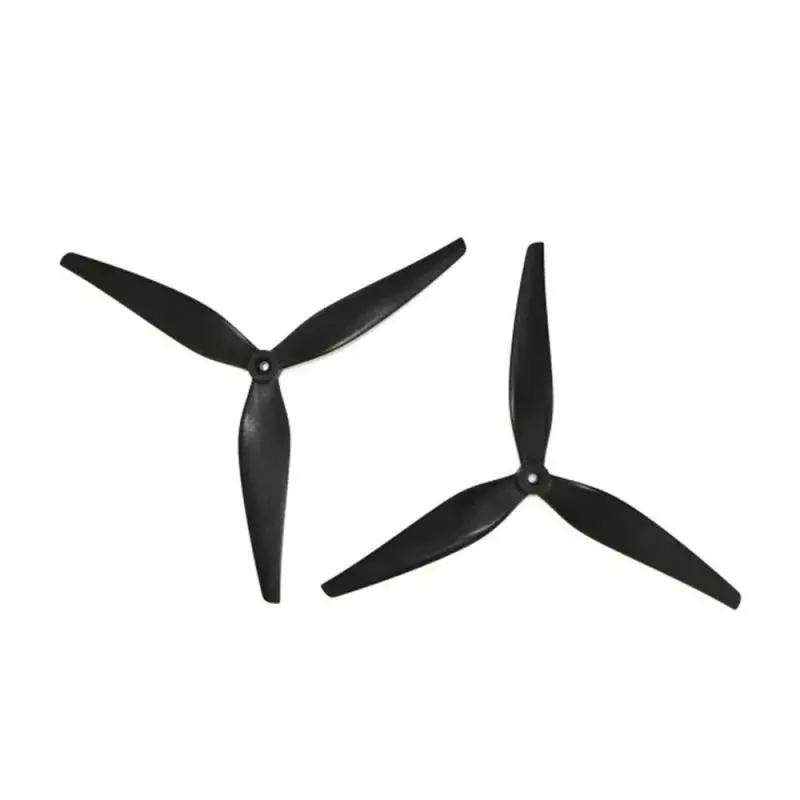 Hq Macroquad Prop 10X5x3 (Cw + Ccw) Black-Glass Fiber Reinforced Nylon Propeller 1