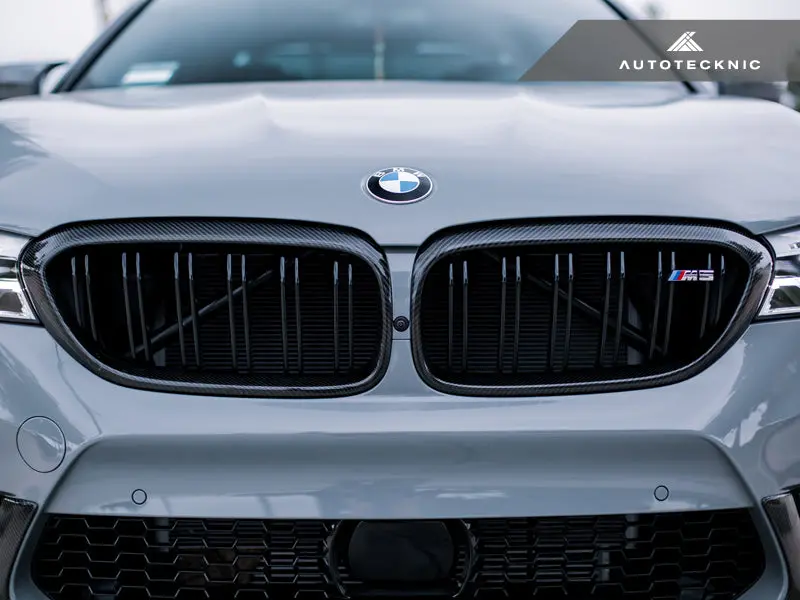 Autotecknic Carbon Fiber Front Grille Surround Set - F90 M5 2