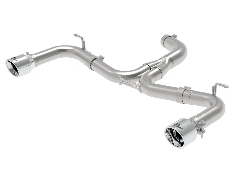 Afe 18-20 Vw Gti (Mk7.5) 2.0L Mach Force-Xp 3In To 2.5In 304 Ss Axle-Back Exhaust System- Pol. Tips 2