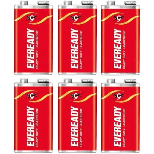 9V Eveready 1216 Heavy Duty Battery (Pack Of 1) 2