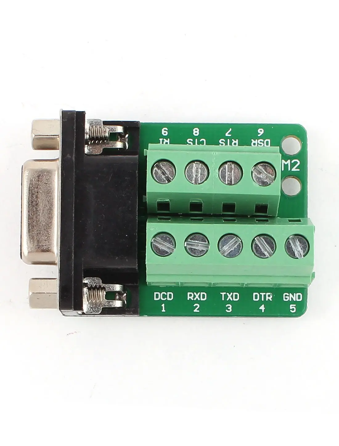 Rs232 D-Sub Db9 Female Adapter To Terminal Connector Signal Module 2