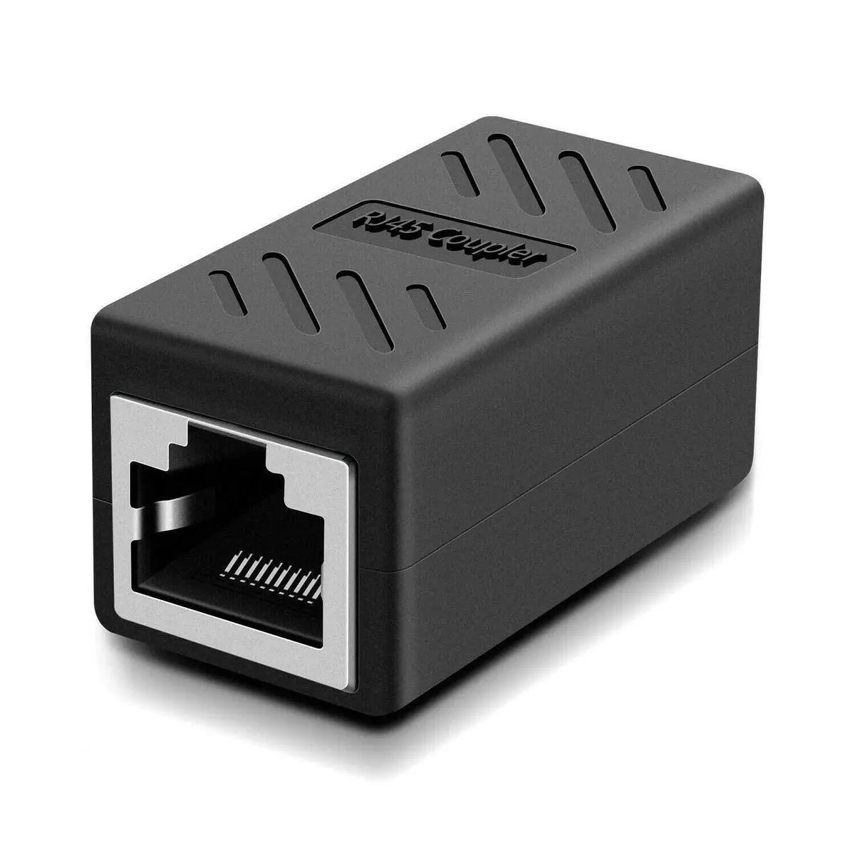 Cat6 Rj45 Female-To-Female Lan Cable Extension Adapter (Metal) 1