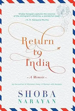 Return To India : A Memoir By Shoba Narayan (Hardcover) Old Book 1