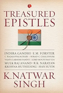 Treasured Epistles By K. Natwar Singh (Hardcover) Old Book 1