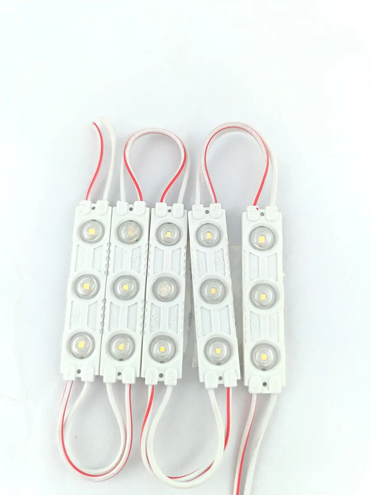 12V 3 Led Module Waterproof Led Strip Light (White) 1