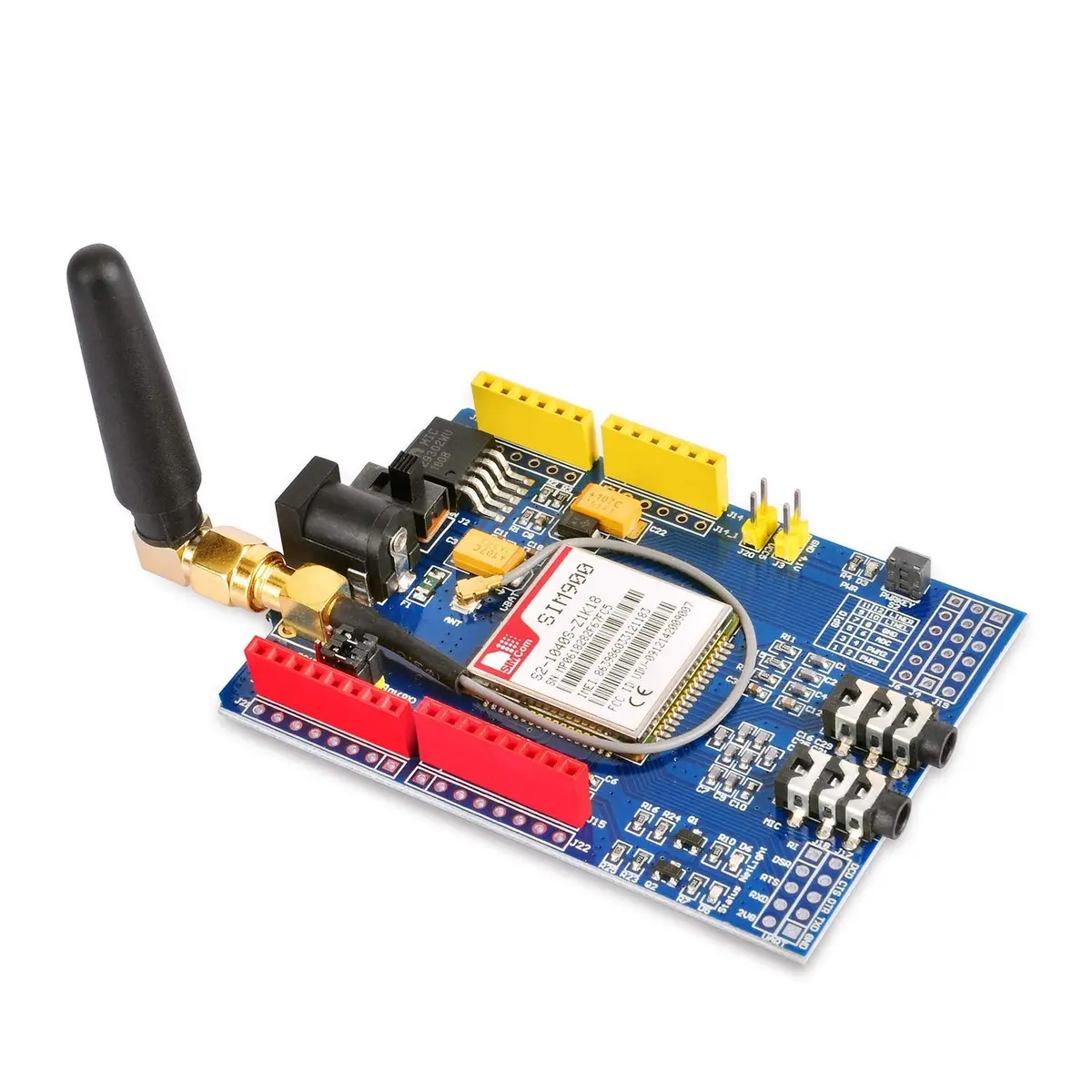 Sim900 Gprs / Gsm Shield Development Board Quad-Band Module With Antenna 1