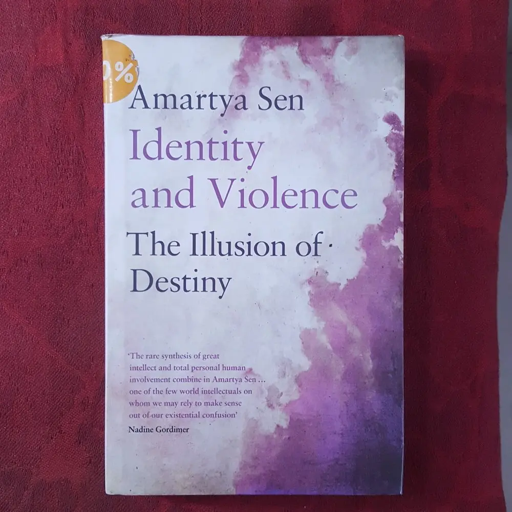 Identity And Violence : Thr Illustration Of Destiny By Amartya  Sen (Hardcover) Old Book 1