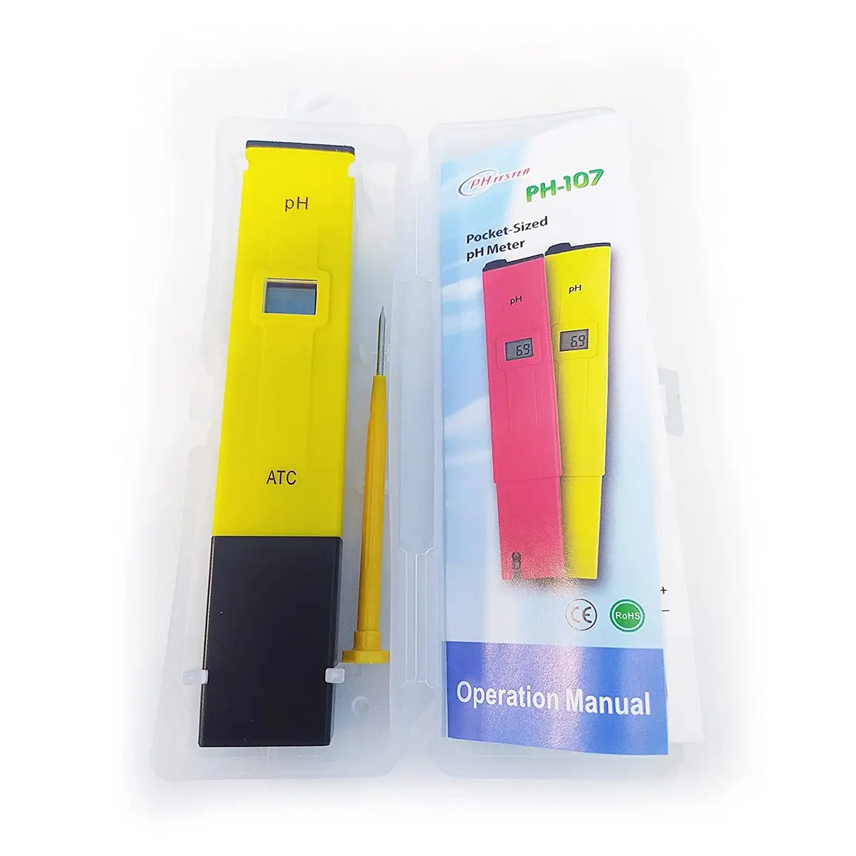 Ph Meter Digital Lcd Pocket Size For Water Purity Pool Aquarium Measurement 2