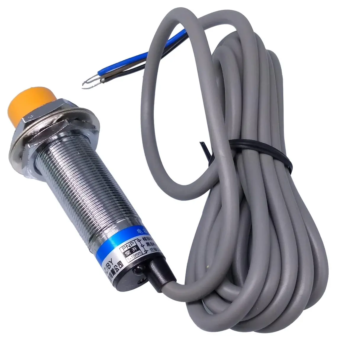 Ljc18a3-B-Z/By Pnp No Capacitive Proximity Sensor, 1-10Mm, Dc 6-36V 2