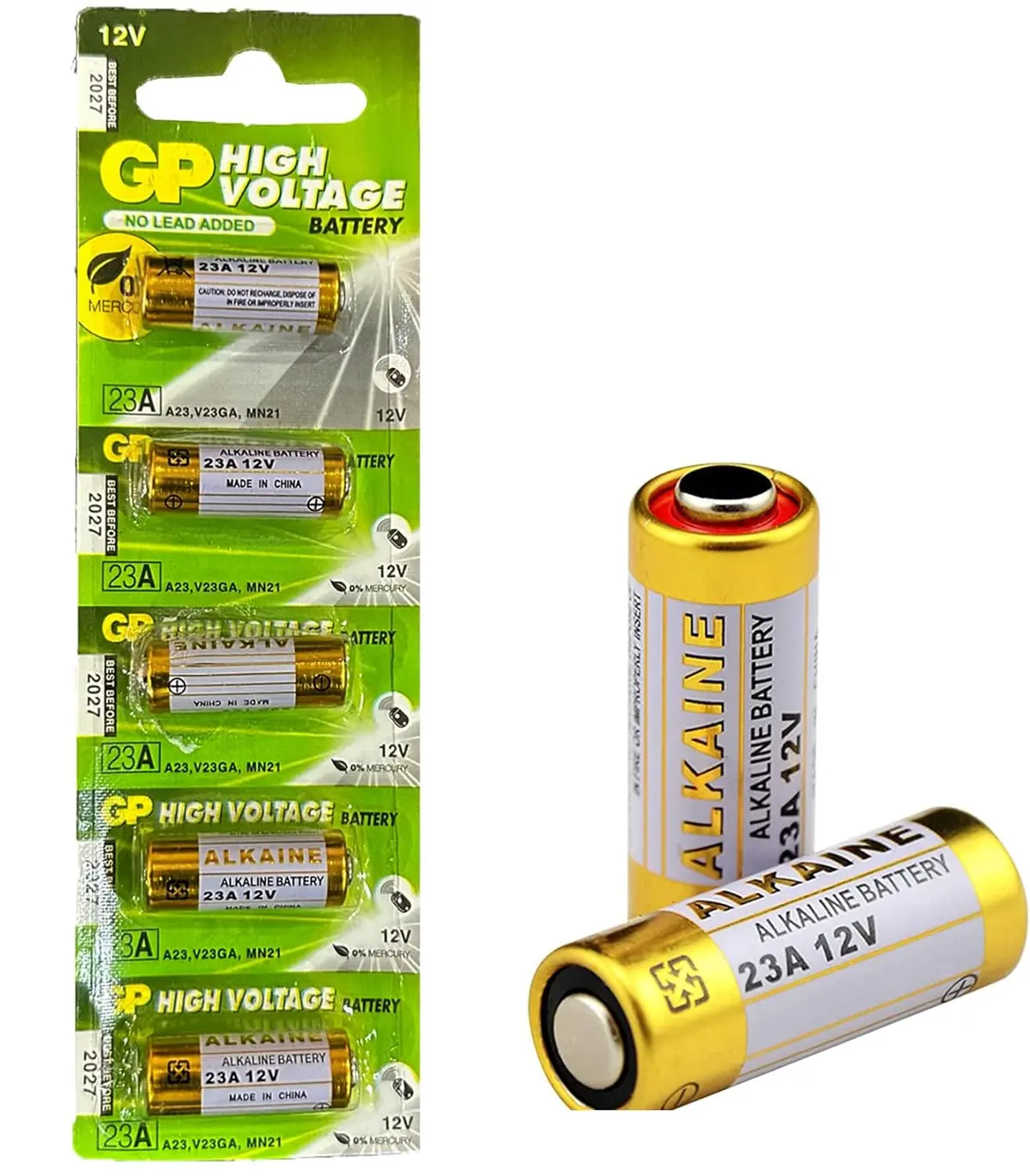 Gp 23Ae-2C5 12V High Voltage Alkaline Battery (Pack Of 1) 1