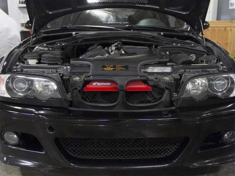 Afe Magnumforce Intakes Scoops Ais Bmw 3-Series/ M3 (E46) 01-06 L6 - Matte Red 2