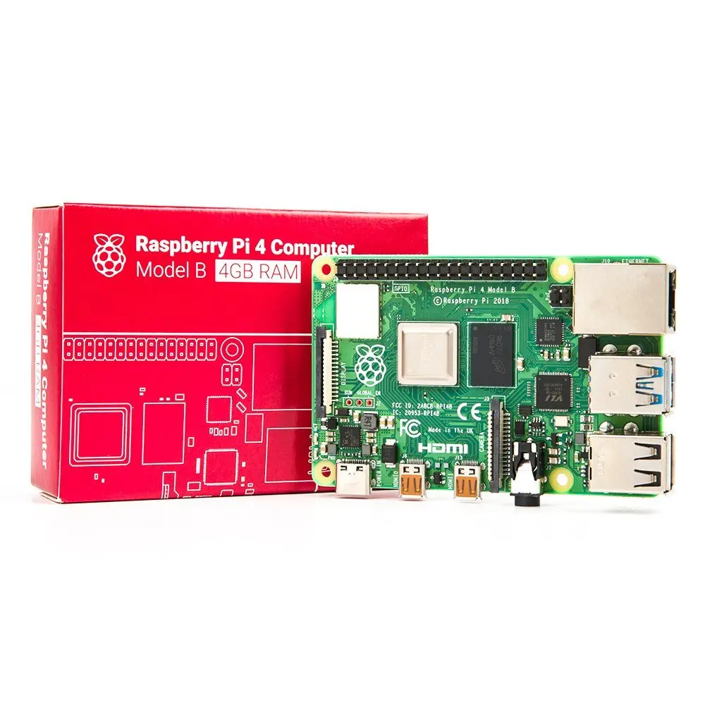 Raspberry Pi 4 Model B With 4 Gb Ram 1