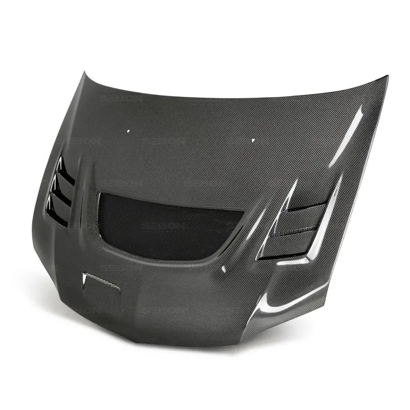Seibon 03-07 Mitsubishi Evo 8 & 9 Cw Carbon Fiber Hood 2