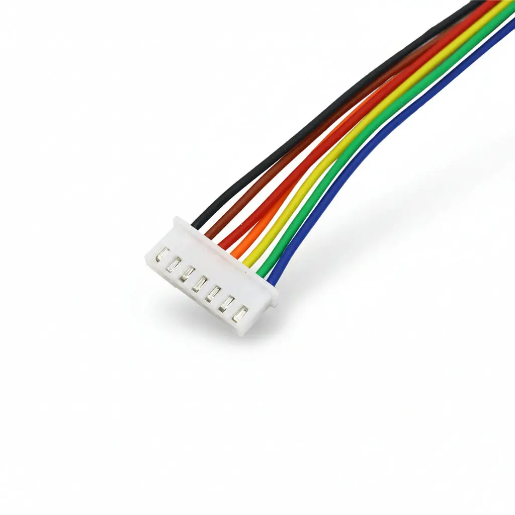 7 Pin Jst-Xh 2515 Female Connector With Wire 25Cm - 2.54Mm Pitch (1 Pc) 2