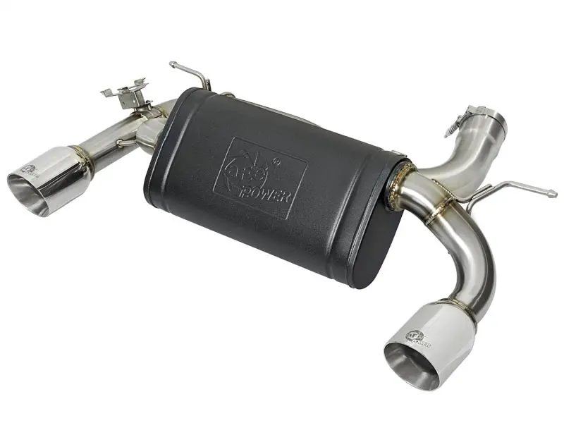 Afe Machforce Xp Exhausts Axle-Back 12-15 Bmw 335I 3.0T (Ss W/Polished Tips) 1