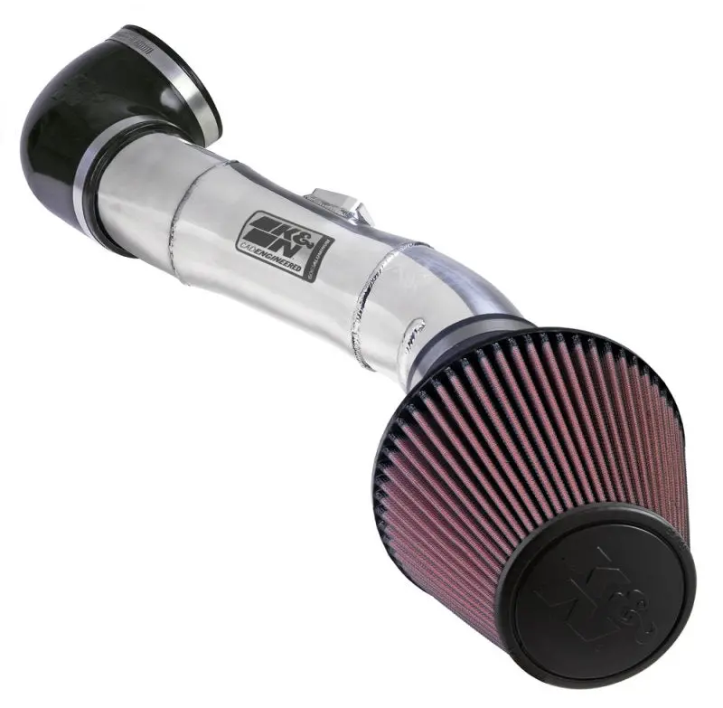 K&N 05 Ford Mustang Gt V8-4.6L Polished Typhoon Short Ram Intake 2
