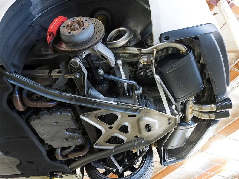 Afe Machforce-Xp 2In 304 Ss Cat-Back Exhaust W/Carbon Fiber Tips 13-16 Porsche Boxster 2.7L/3.4L 2