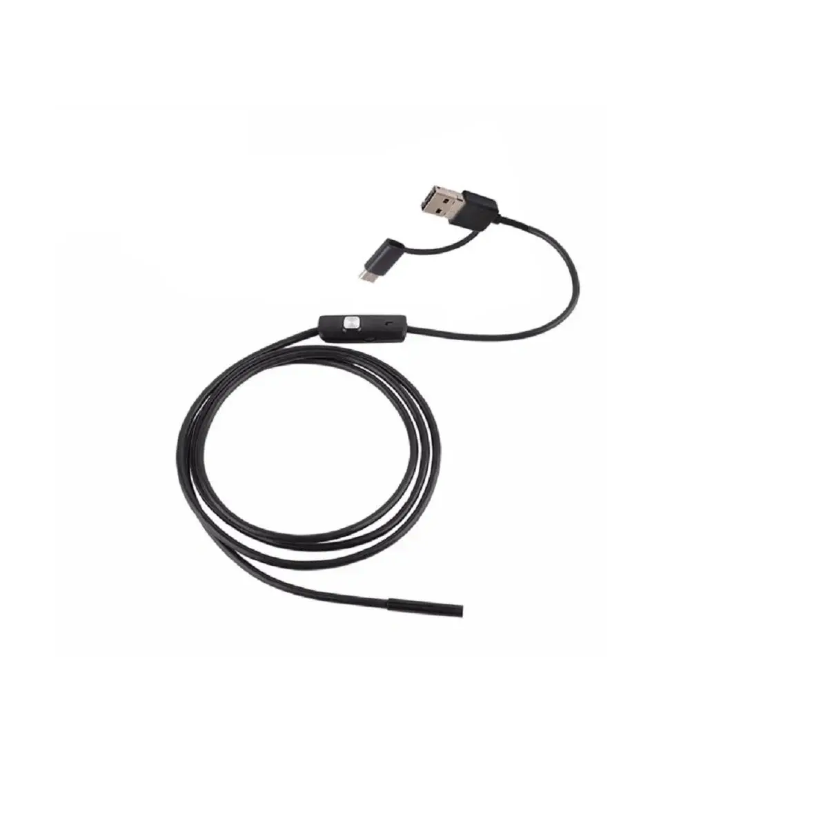 7Mm 3 In 1 Hd Android Mobile Phone Endoscope Camera With 1M Length Waterproof Ip67 6 Leds Usb Inspection 1