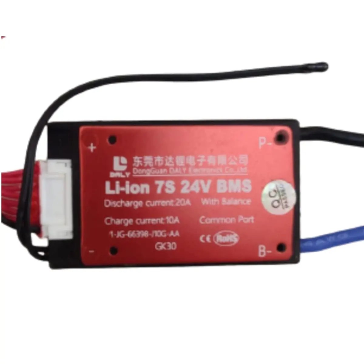 Bms 7S 24V 20A For Lithium Ion Battery (Waterproof & Heat Resistant Wire) 1