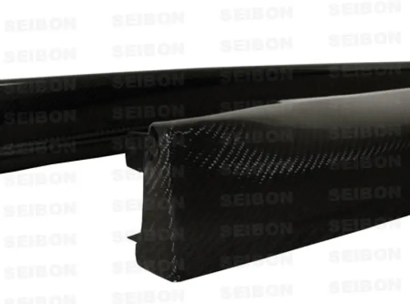 Seibon 08-09 Mitsubishi Evo X Oem-Style Carbon Fiber Side Skirts 2