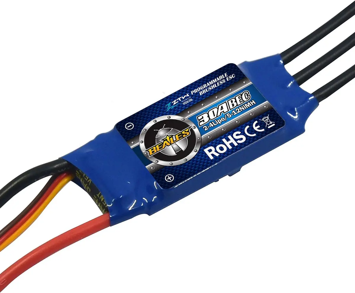 Ztw Beatles 30A Programmable Brushless Esc With 5V/2A Bec Output 2-4S Lipo 1