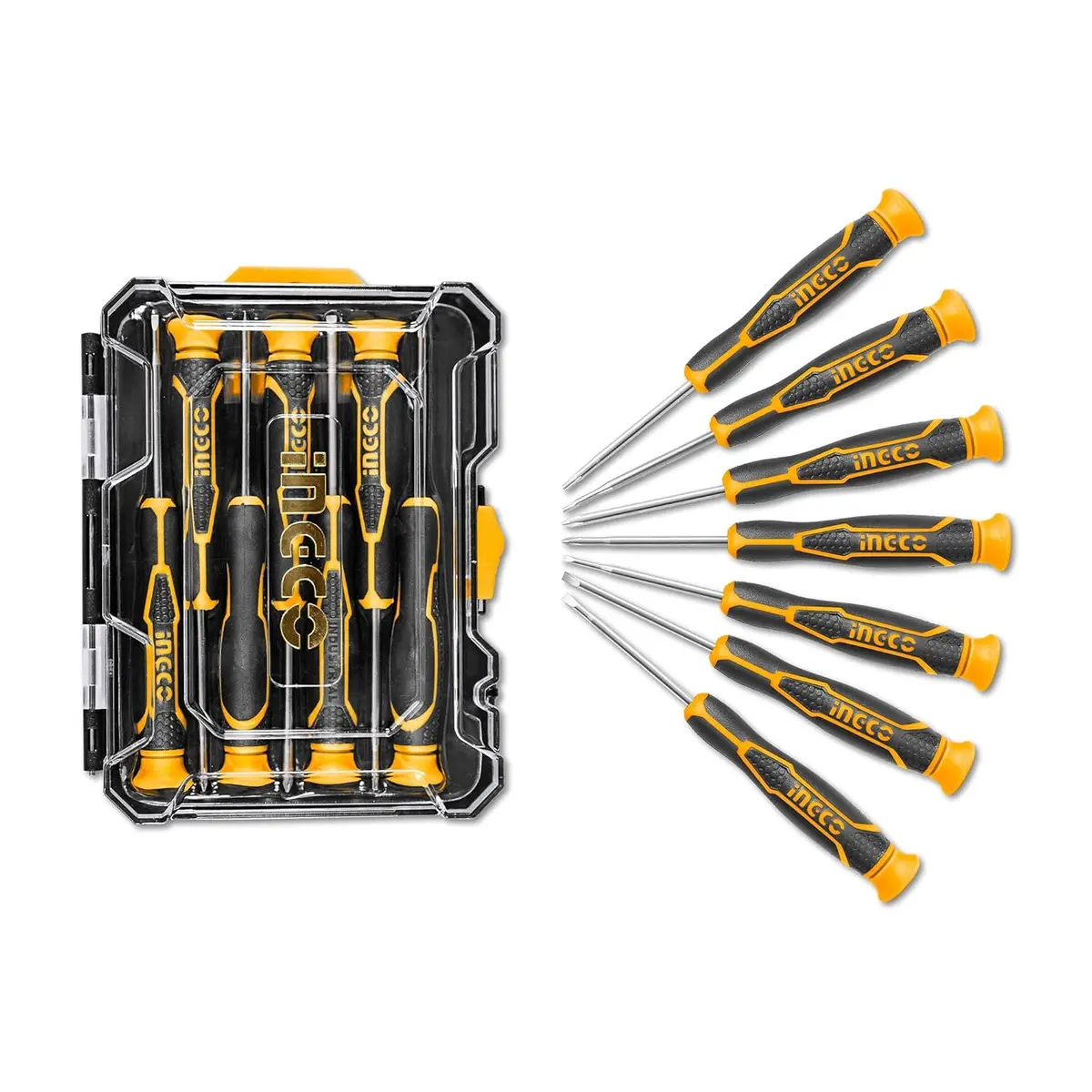 Ingco Hksd0718 7 Pcs Precision Screwdriver Set 1