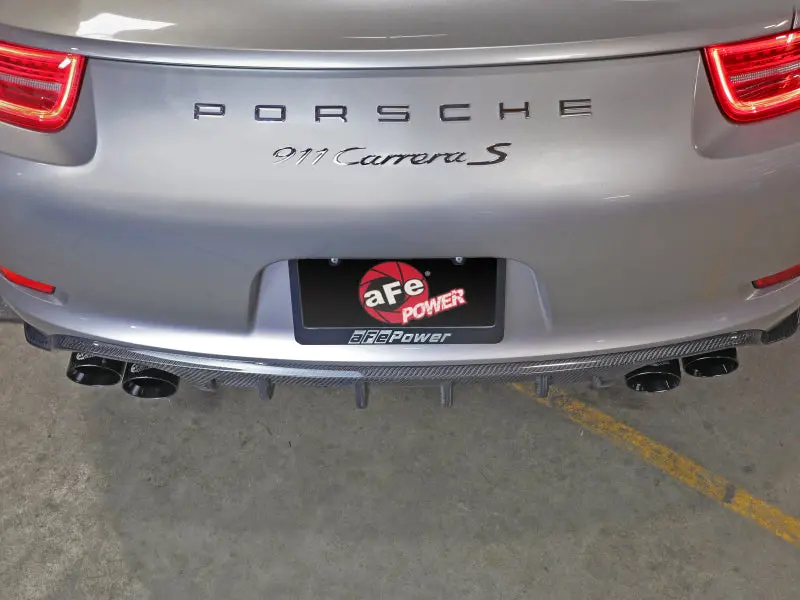 Afe Mach Force-Xp 12-16 Porsche 911 3In To 2.5In 304 Ss Cat-Back Exhaust (Excludes Turbo Models) 2