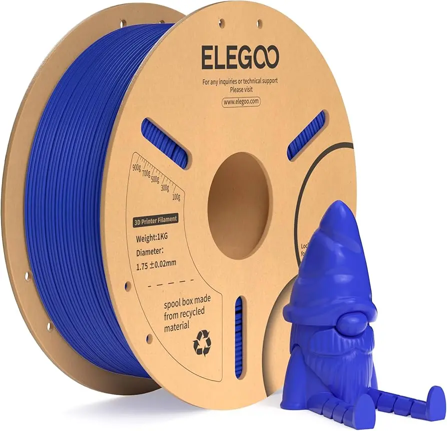 Elegoo Pla Plus Filament Dark Blue 1.75Mm (1 Kg) 1