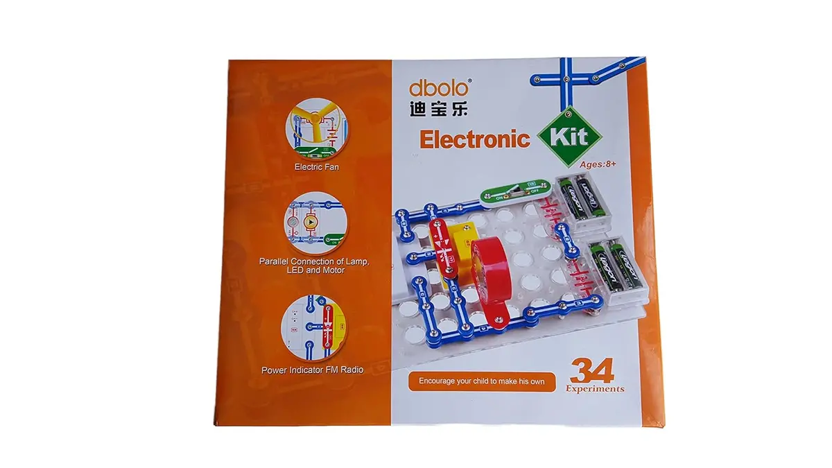 34 In 1 Educational Electronics Experiment Kit Snap Circuits (Dbolo) 1