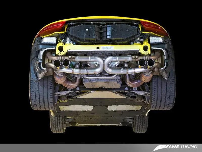 Awe Tuning Porsche 991 Switchpath Exhaust For Pse Cars (No Tips) 2