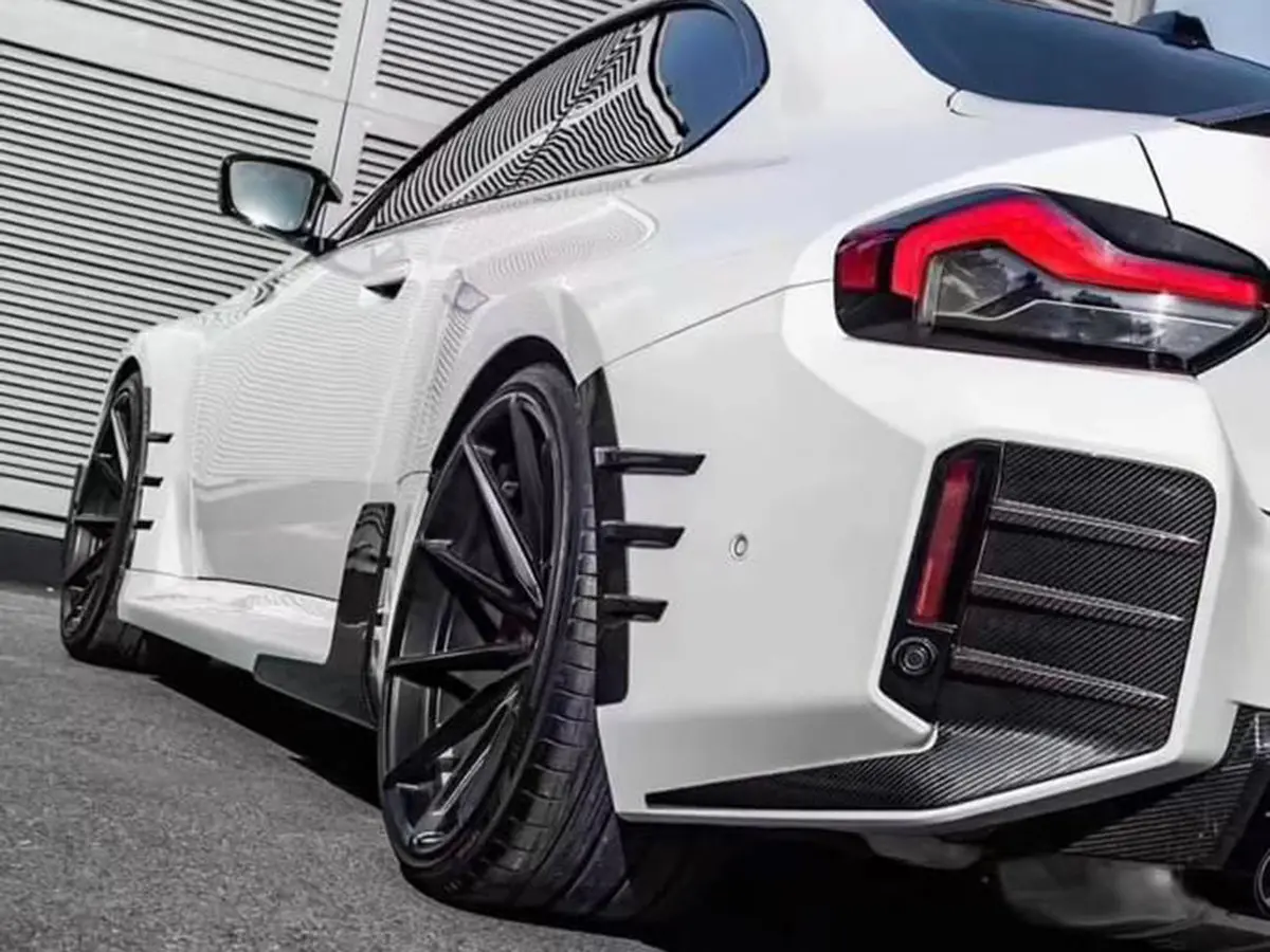 Autotecknic Dry Carbon Rear Bumper Trim Set - G87 M2 2