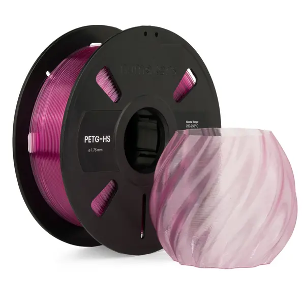 Numakers Petg Translucent Filament – Pink – 1.75 Mm / 1 Kg 1