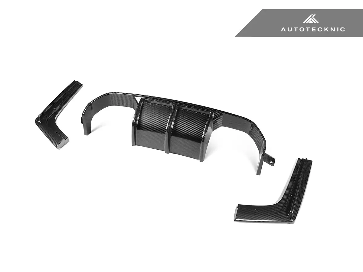 Autotecknic Dry Carbon Versus Rear Diffuser Set - F80 M3 | F82/ F83 M4 2
