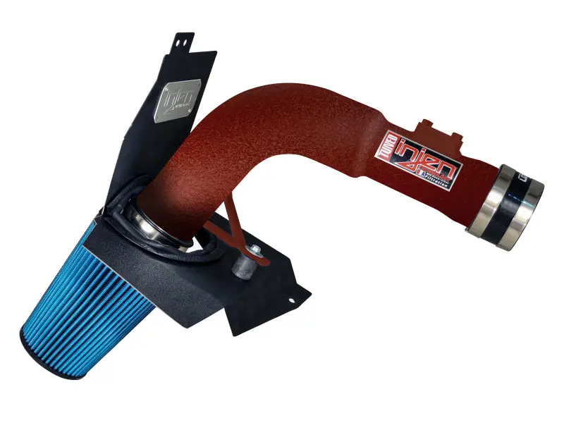 Injen 2015 Subaru Sti 2.5L 4 Cyl (Turbo) Wrinkle Red Cold Air Intake W/ Mr Tech And Heat Shield 2