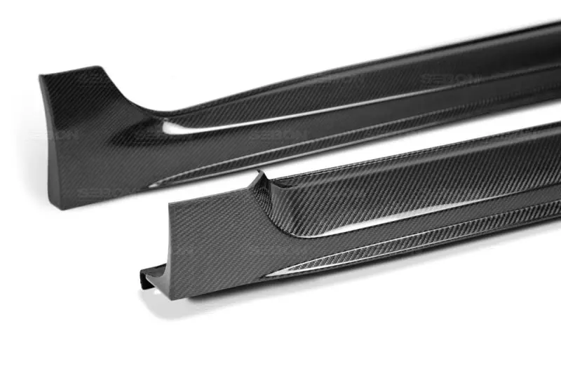 Seibon 15+ Subaru Wrx/Sti Oem Style Carbon Fiber Side Skirts (Pair) 2